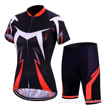 Custom respirável esporte seco rápido ciclismo uniforme de bicicleta